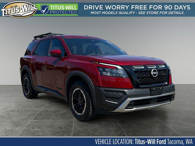 used 2023 Nissan Pathfinder car, priced at $35,600