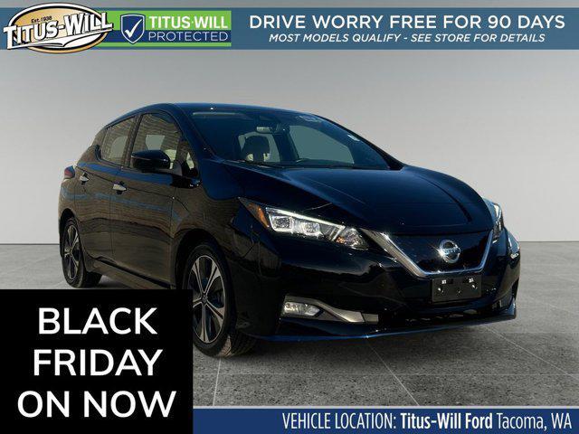 used 2020 Nissan Leaf car, priced at $18,876