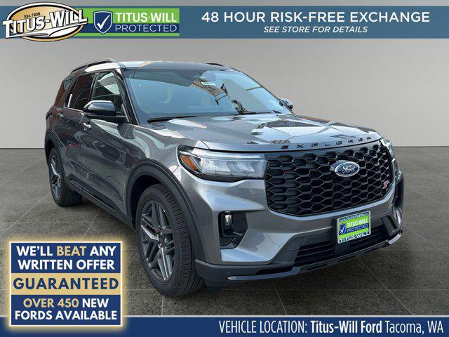 new 2025 Ford Explorer car, priced at $58,780