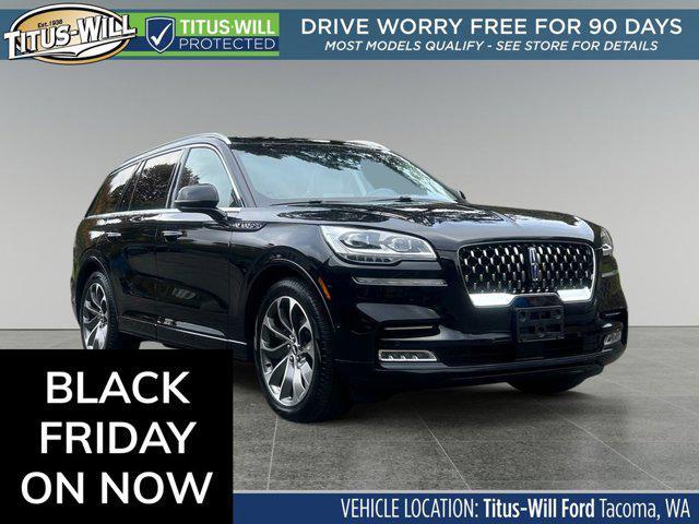 used 2021 Lincoln Aviator car, priced at $53,624