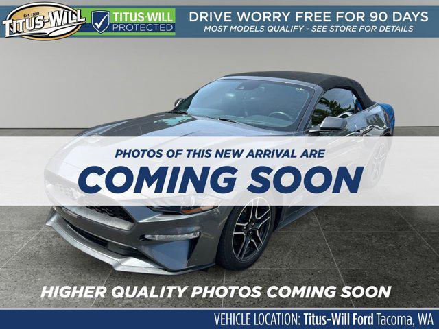 used 2018 Ford Mustang car, priced at $18,000