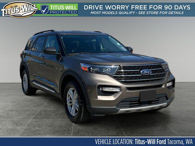 used 2021 Ford Explorer car, priced at $21,985