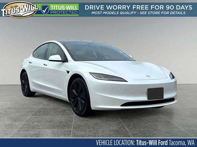 used 2024 Tesla Model 3 car, priced at $37,994