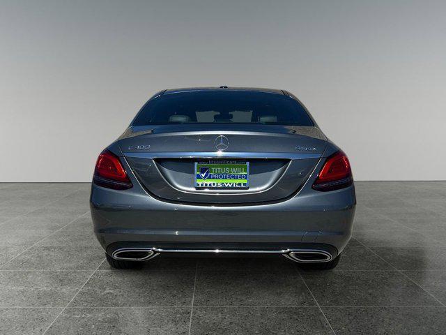 used 2019 Mercedes-Benz C-Class car, priced at $25,500