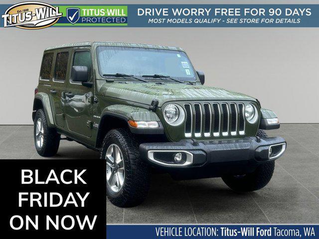 used 2023 Jeep Wrangler car, priced at $36,111