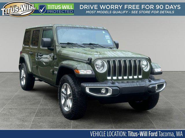 used 2023 Jeep Wrangler car, priced at $33,078