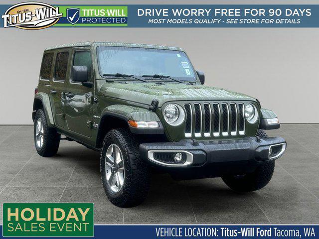 used 2023 Jeep Wrangler car, priced at $33,078