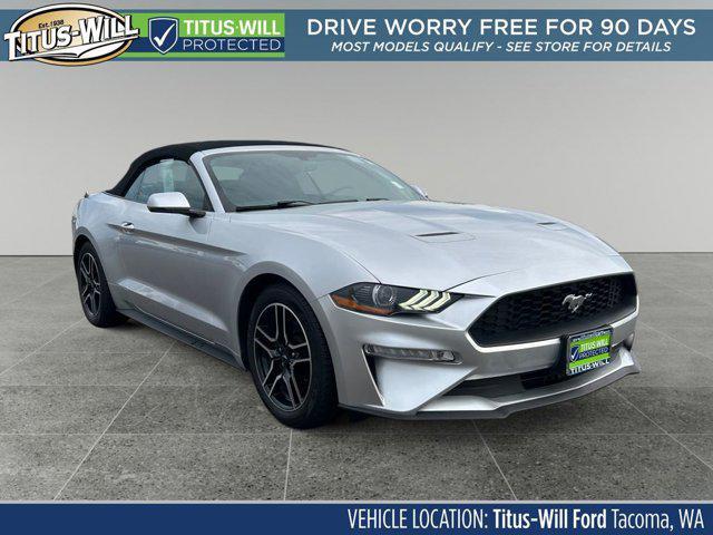 used 2018 Ford Mustang car, priced at $18,999