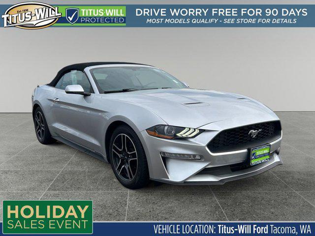 used 2018 Ford Mustang car, priced at $18,999