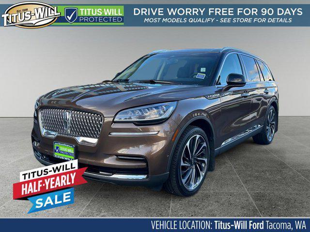 used 2022 Lincoln Aviator car, priced at $53,631