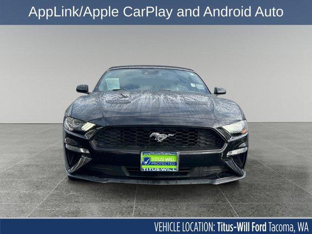 used 2021 Ford Mustang car, priced at $20,999