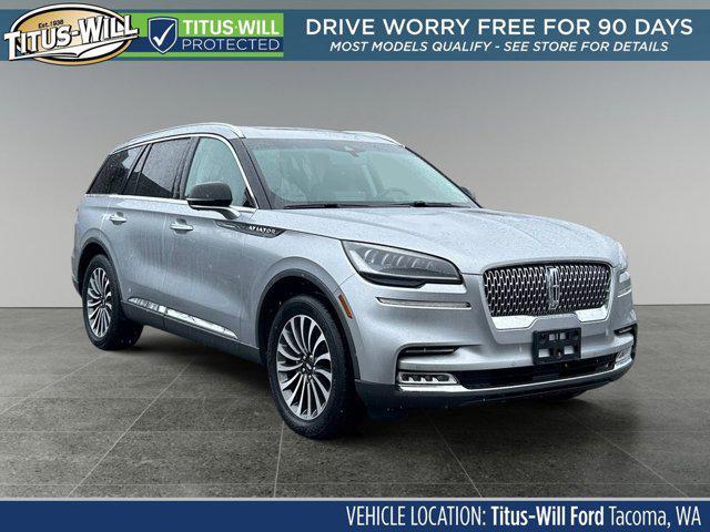 used 2021 Lincoln Aviator car, priced at $45,888