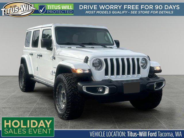 used 2021 Jeep Wrangler Unlimited car, priced at $39,999