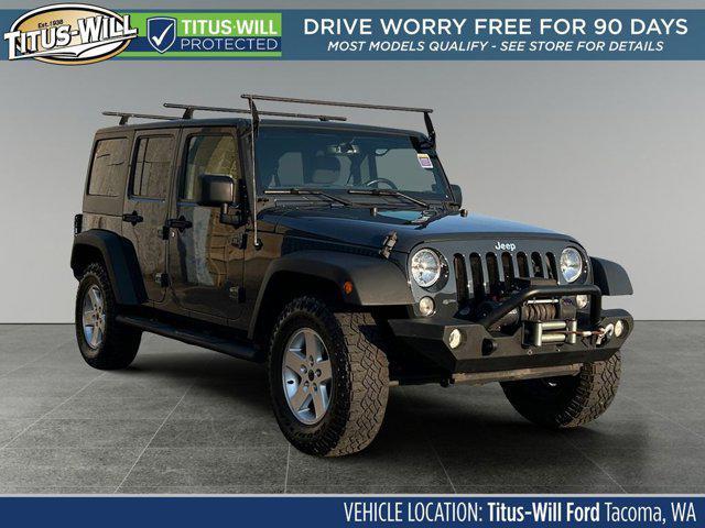 used 2016 Jeep Wrangler Unlimited car, priced at $19,999