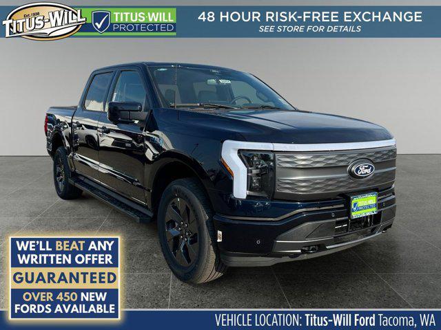 new 2025 Ford F-150 Lightning car, priced at $79,490