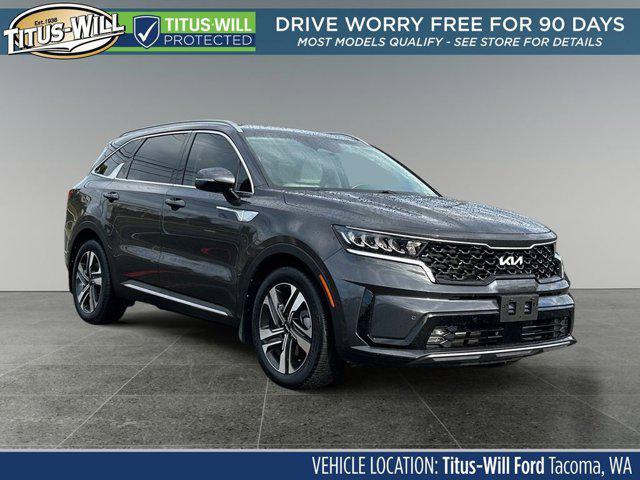 used 2024 Kia Sorento Hybrid car, priced at $33,999