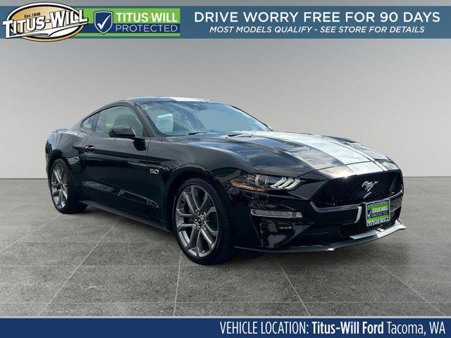 used 2022 Ford Mustang car, priced at $44,999