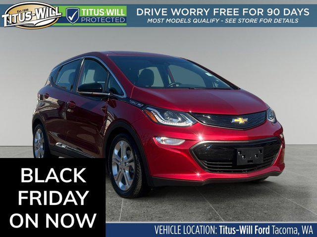 used 2020 Chevrolet Bolt EV car, priced at $17,742