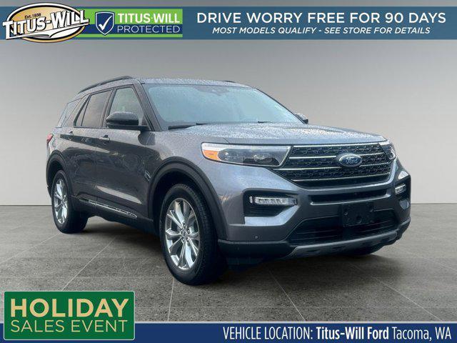 used 2023 Ford Explorer car, priced at $39,999