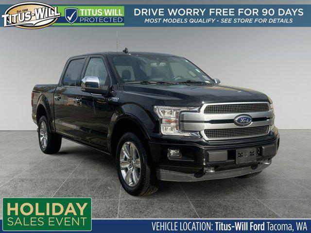 used 2018 Ford F-150 car, priced at $39,999