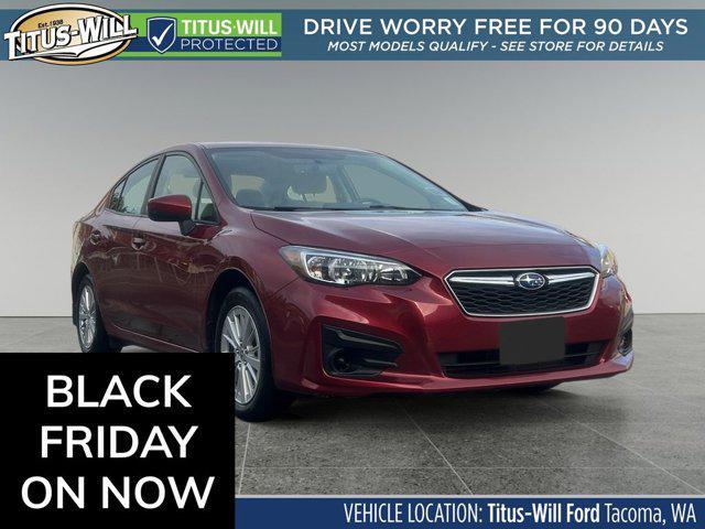 used 2018 Subaru Impreza car, priced at $18,295