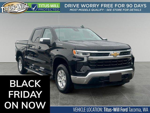 used 2022 Chevrolet Silverado 1500 car, priced at $35,351