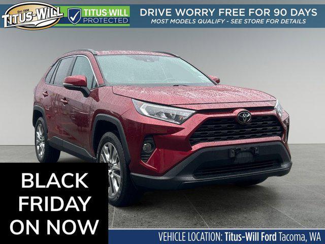 used 2019 Toyota RAV4 car, priced at $28,788