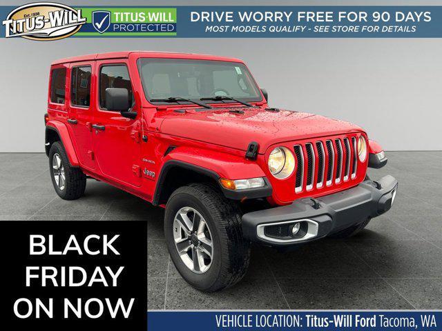 used 2023 Jeep Wrangler car, priced at $36,111