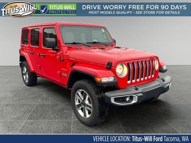 used 2023 Jeep Wrangler car, priced at $33,146