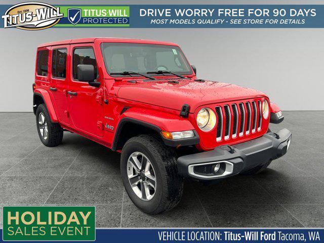 used 2023 Jeep Wrangler car, priced at $33,146