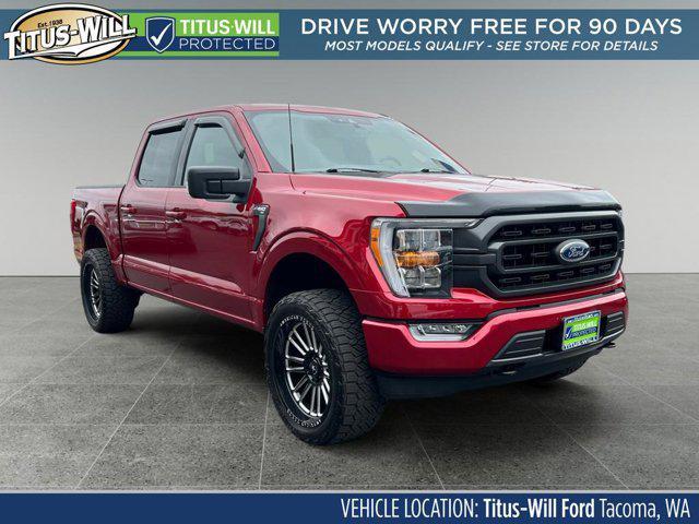 used 2021 Ford F-150 car, priced at $34,800