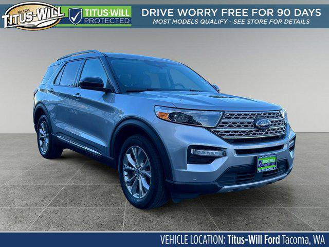 used 2022 Ford Explorer car, priced at $34,999
