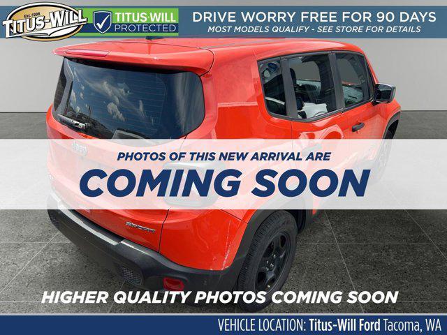 used 2020 Jeep Renegade car, priced at $18,988