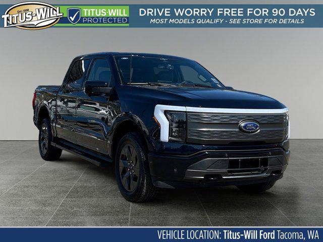 used 2023 Ford F-150 Lightning car, priced at $52,000