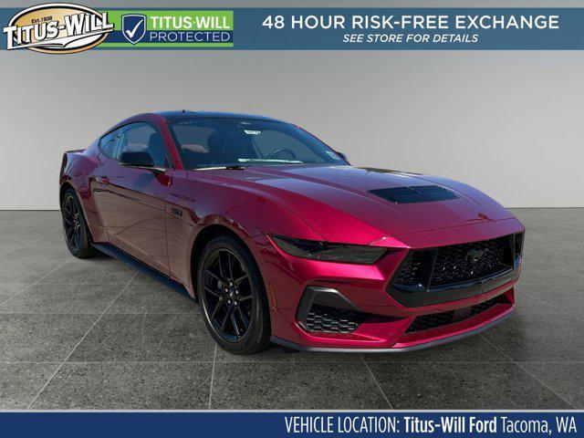 new 2025 Ford Mustang car, priced at $56,437