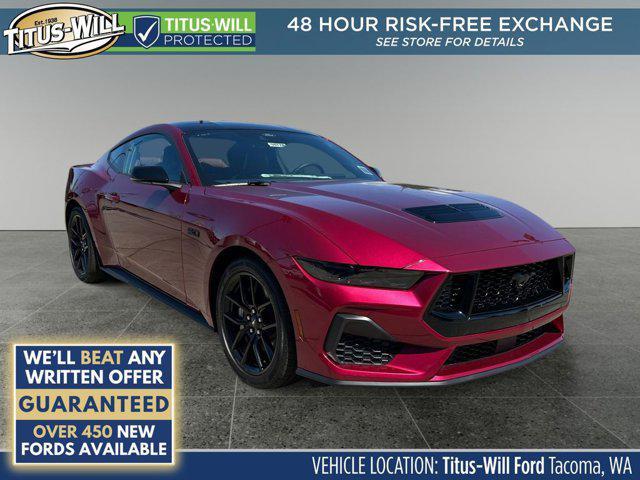 new 2025 Ford Mustang car, priced at $56,737