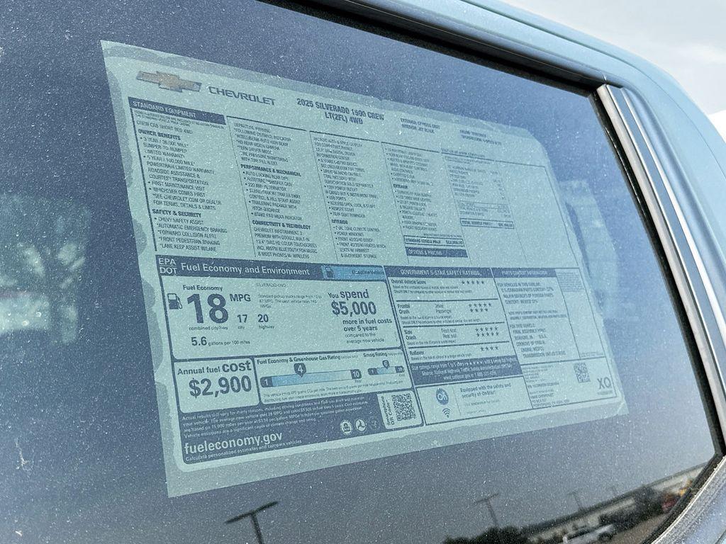 new 2025 Chevrolet Silverado 1500 car, priced at $52,990