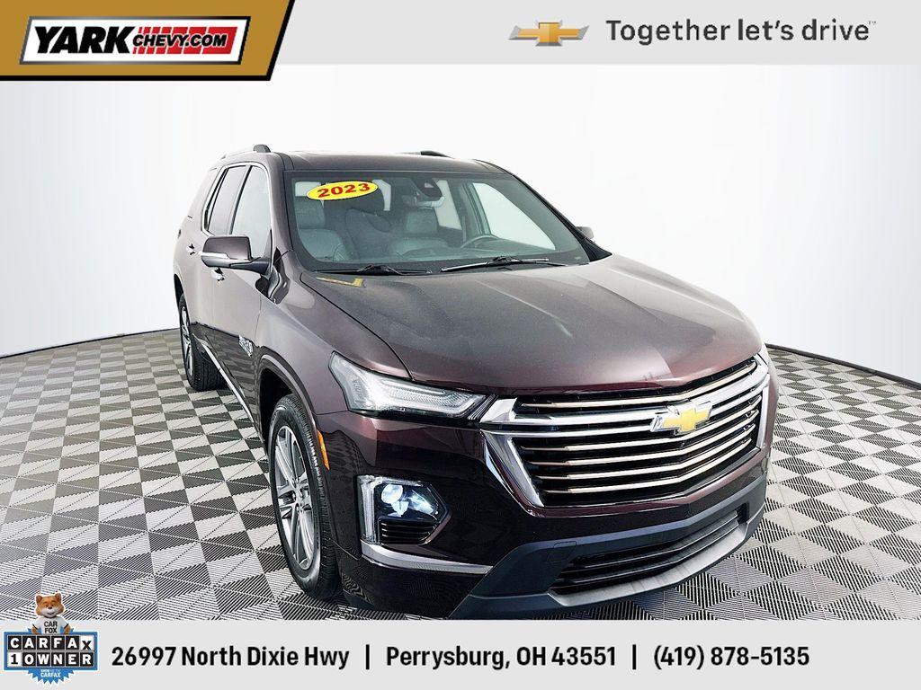 used 2023 Chevrolet Traverse car, priced at $44,998