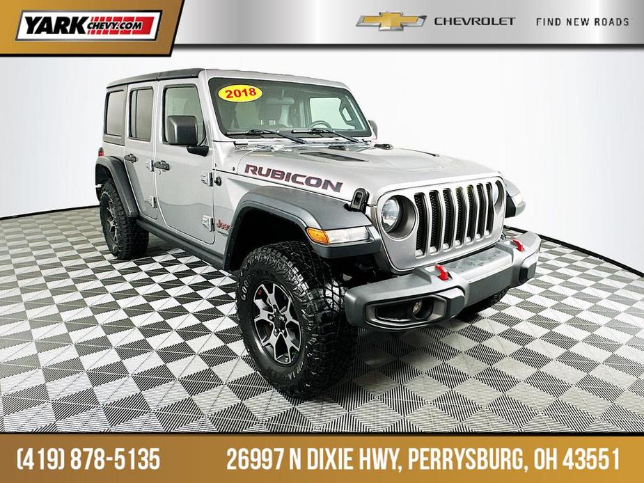 used 2018 Jeep Wrangler Unlimited car, priced at $31,992