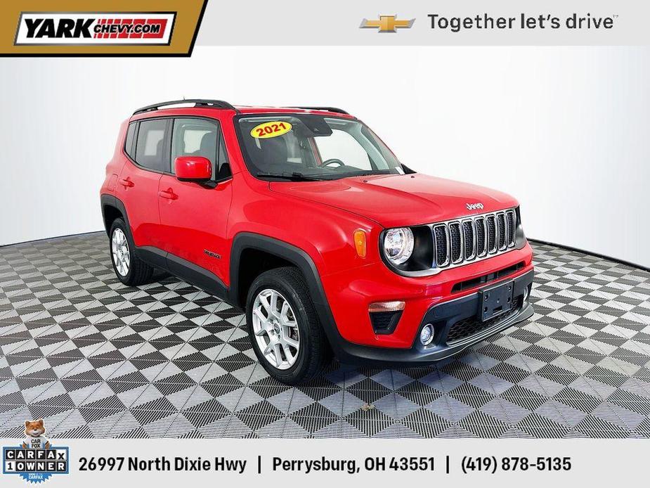 used 2021 Jeep Renegade car, priced at $18,615