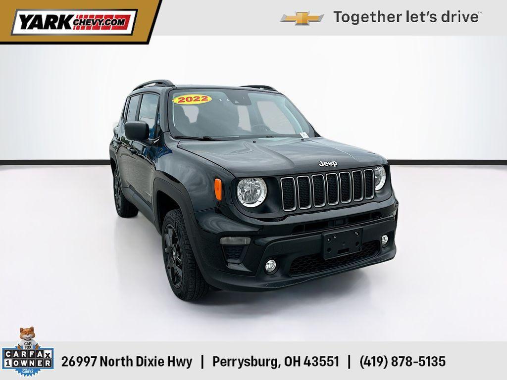 used 2022 Jeep Renegade car, priced at $18,799