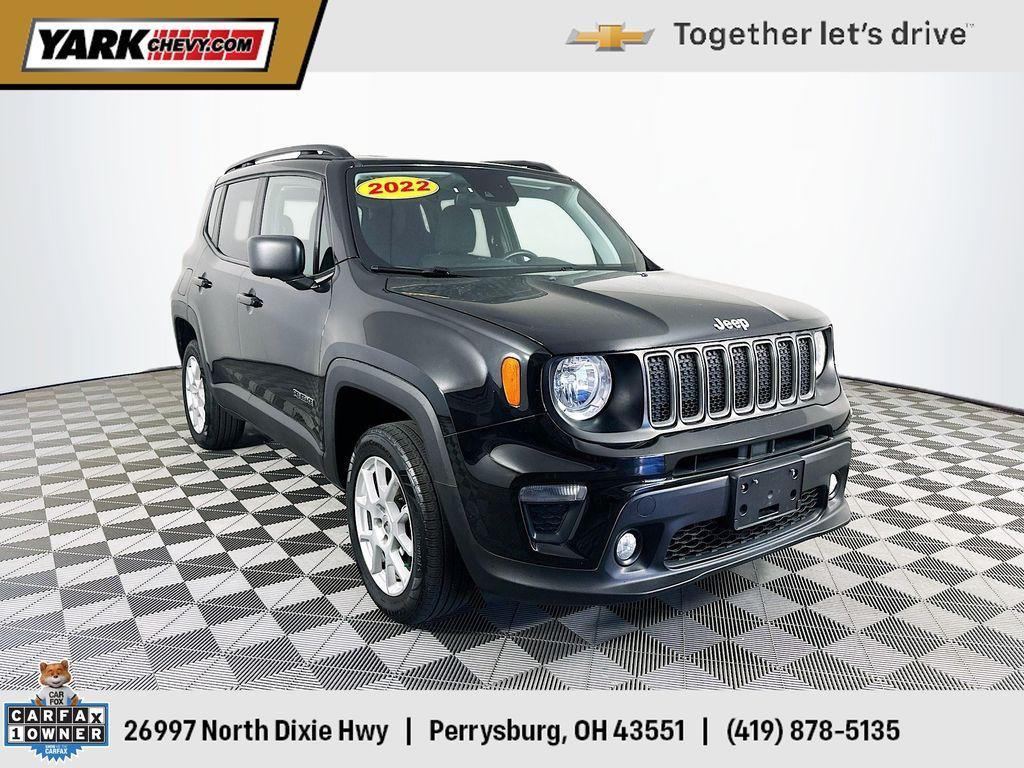 used 2022 Jeep Renegade car, priced at $18,867