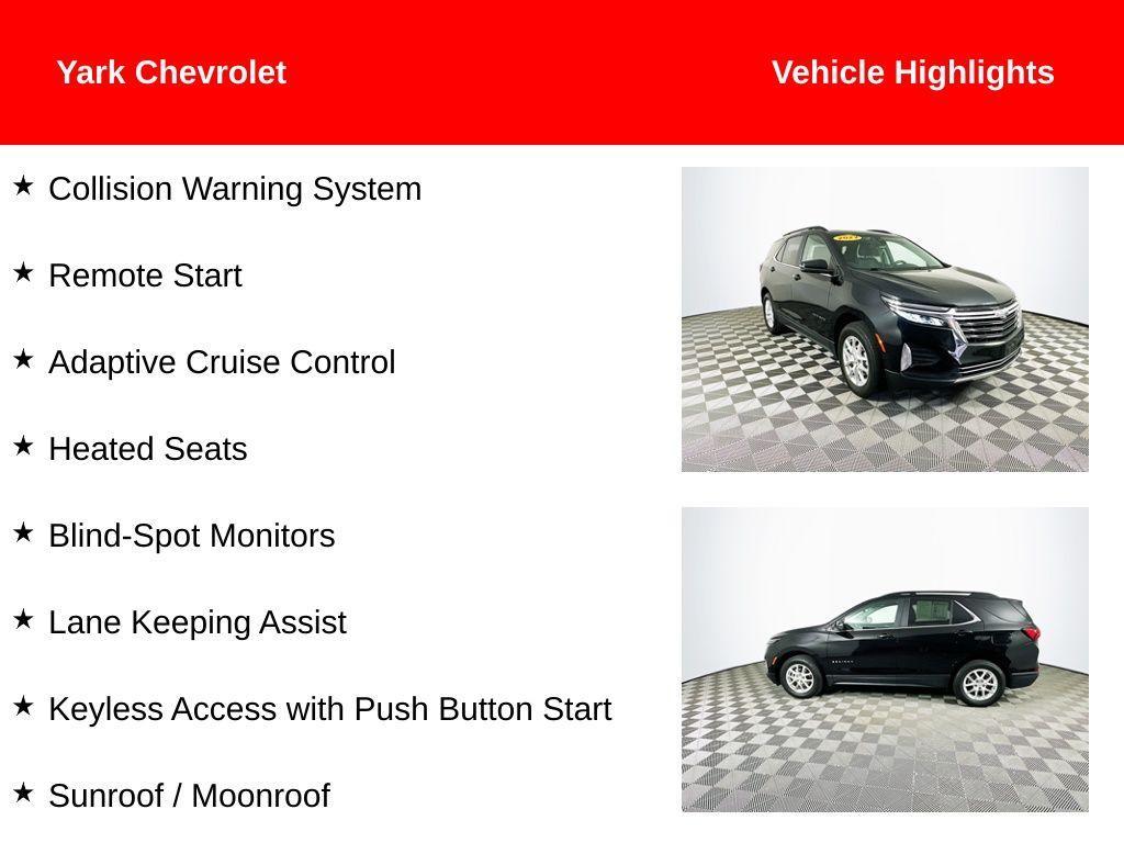 used 2022 Chevrolet Equinox car, priced at $21,738