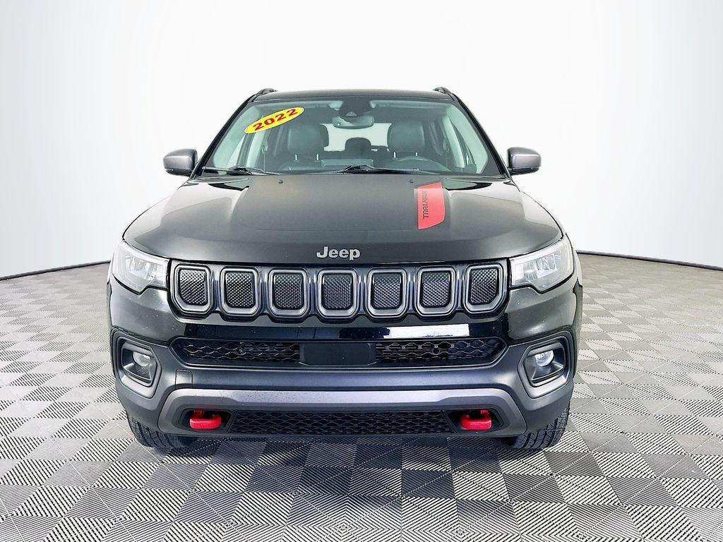 used 2022 Jeep Compass car, priced at $22,215