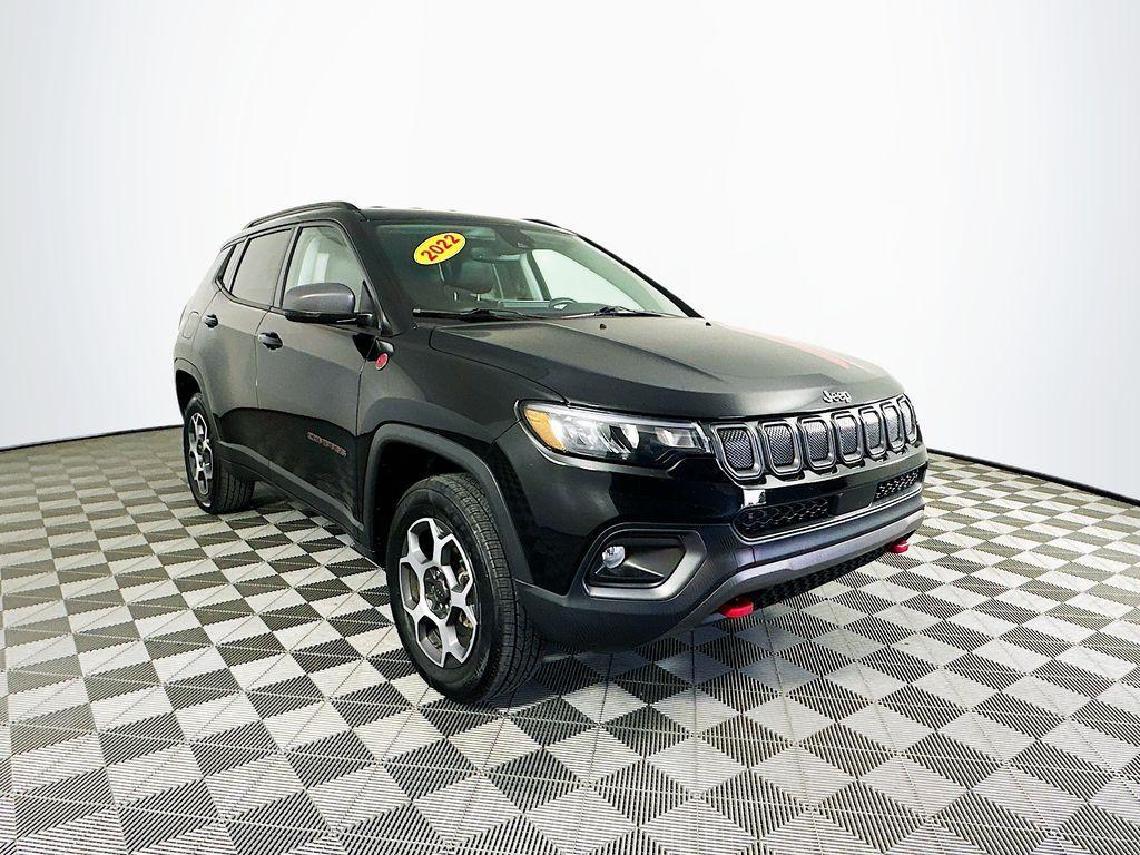 used 2022 Jeep Compass car, priced at $22,215