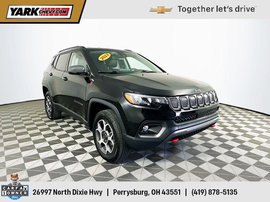 used 2022 Jeep Compass car, priced at $22,070