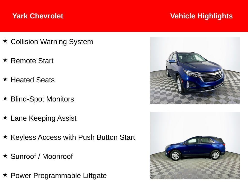 used 2022 Chevrolet Equinox car, priced at $21,685