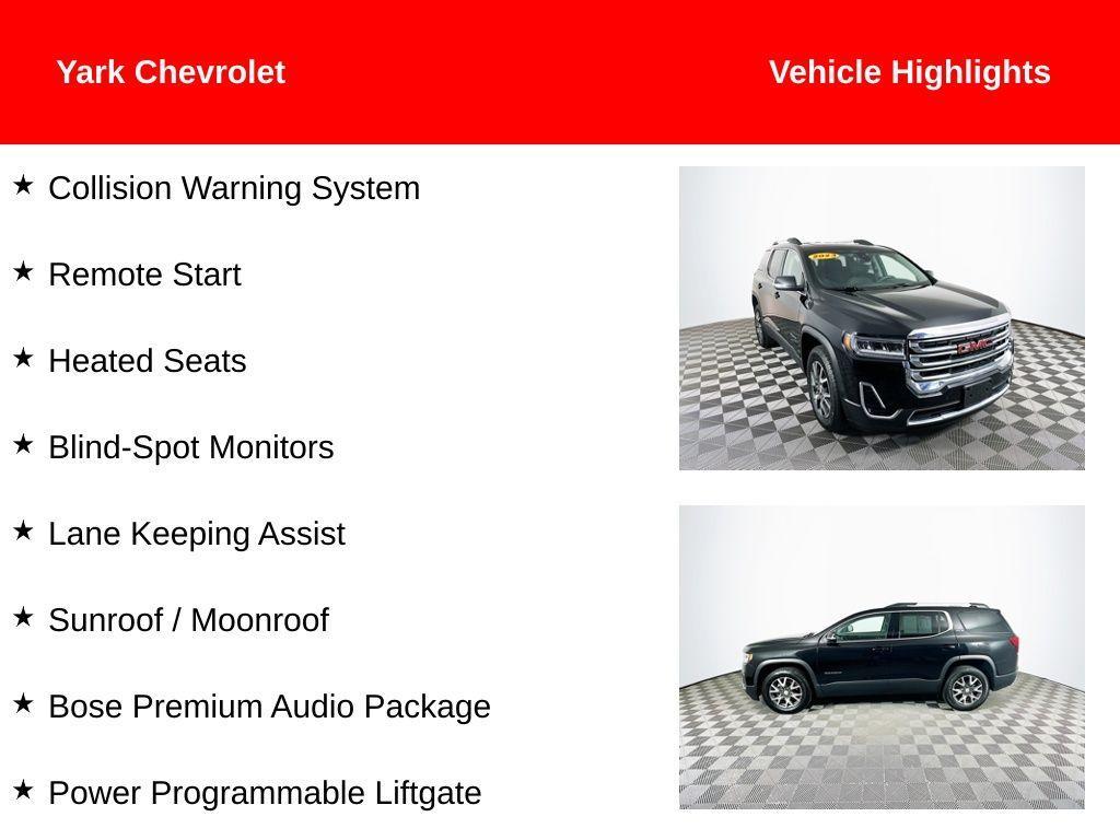 used 2023 GMC Acadia car, priced at $28,215