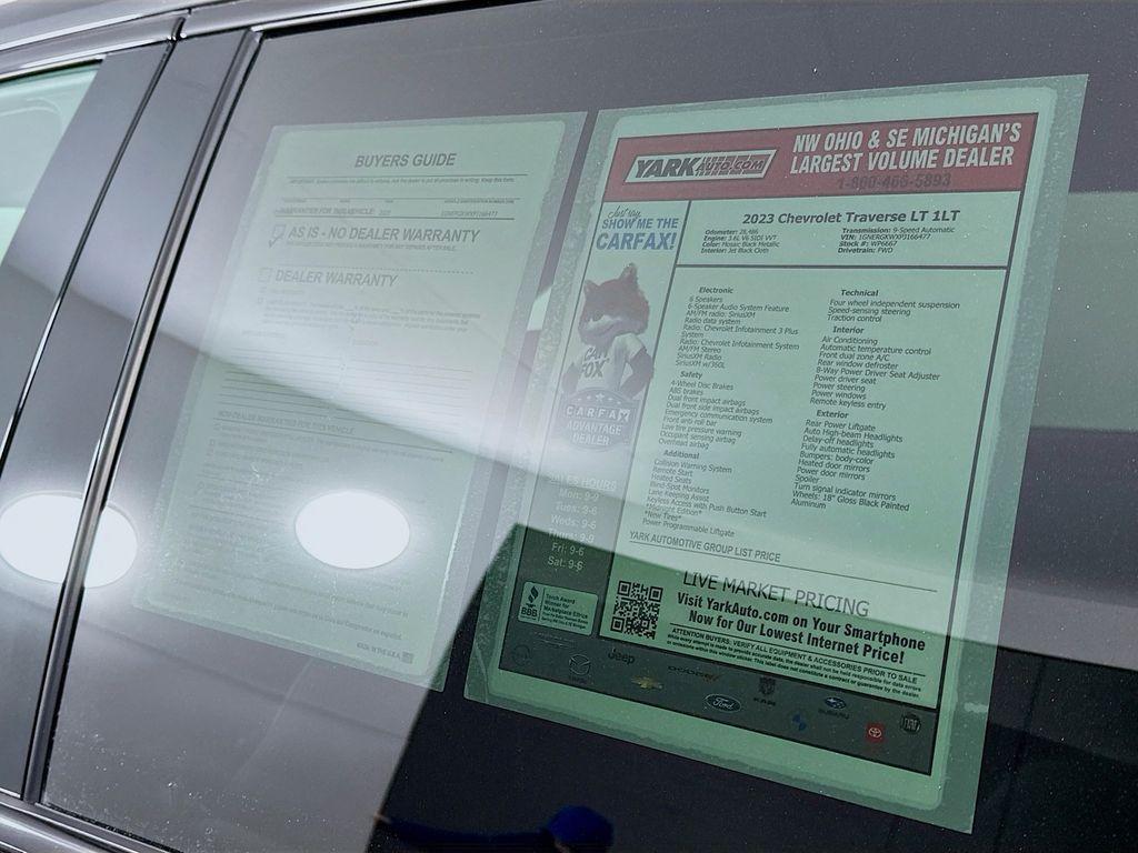 used 2023 Chevrolet Traverse car, priced at $29,250