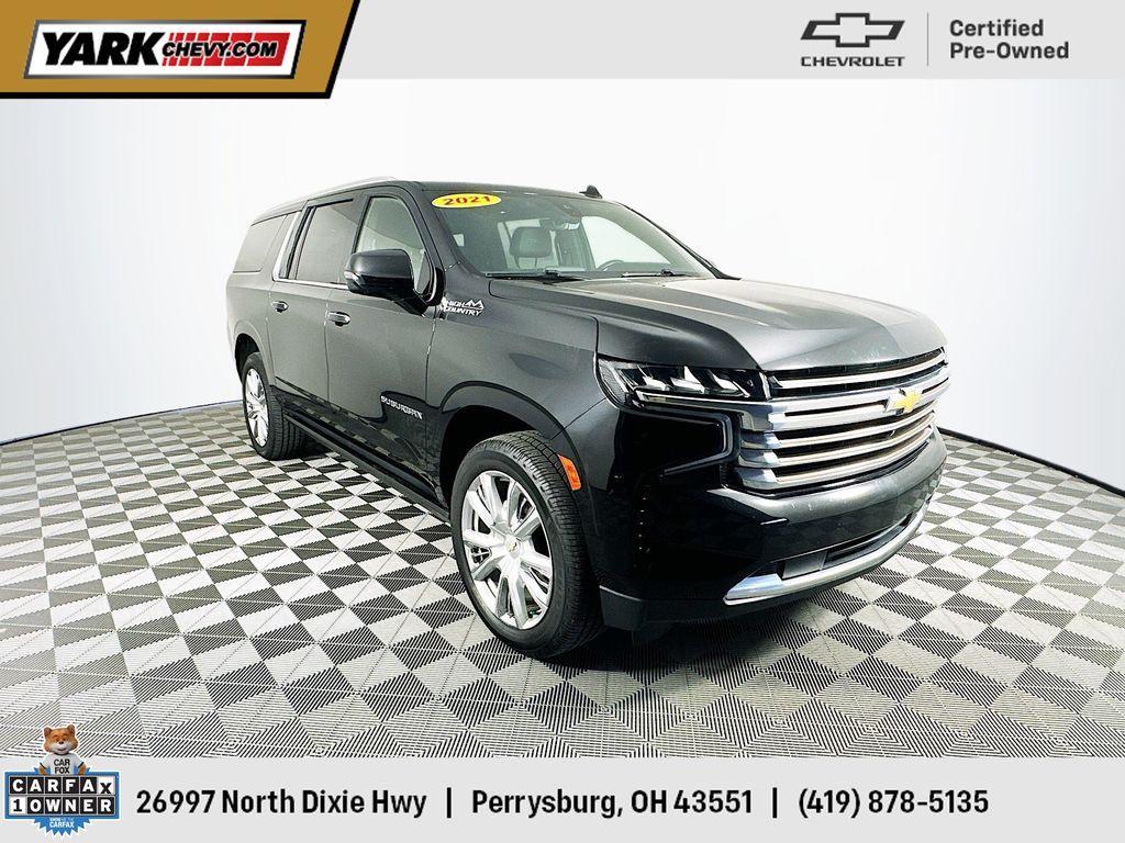 used 2021 Chevrolet Suburban car, priced at $50,615